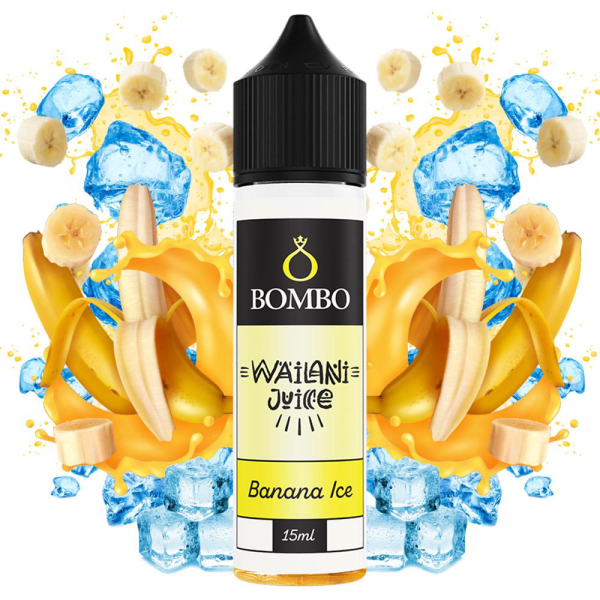 Bombo Wailani Juice Banana Ice Flavor Shots 15ml/60ml - Χονδρική